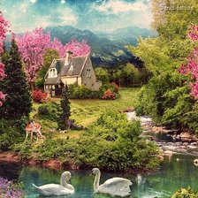 Живописный уголок