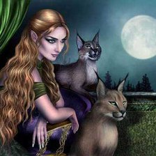 Схема вышивки «Подружки»