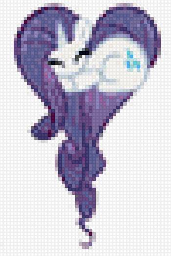 Рарити - Сердце - #сердце, #rarity, #mlp - предпросмотр