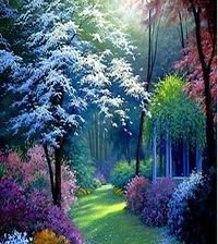 Схема вышивки «Пейзаж»