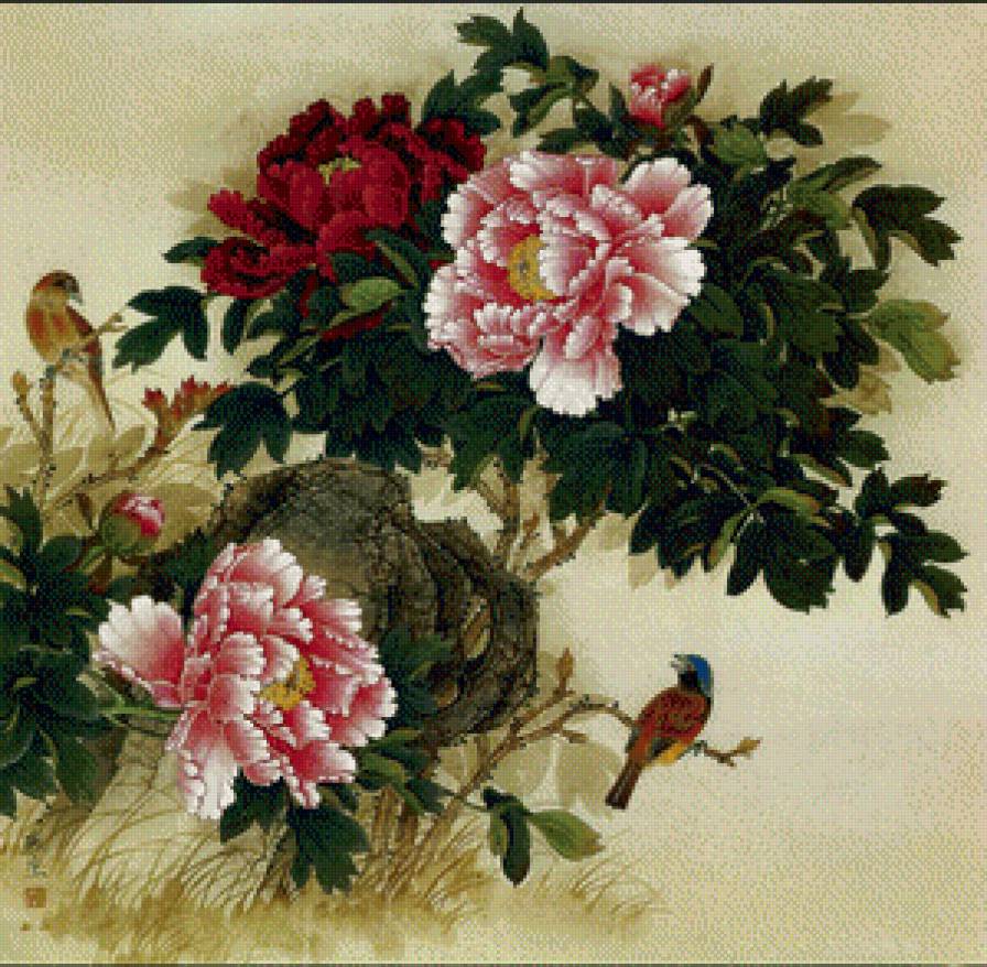 китайская живопись - предпросмотр