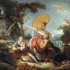 Схема вышивки «эпоха рококо»