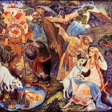 Схема вышивки «аленушка и братец иванушка»