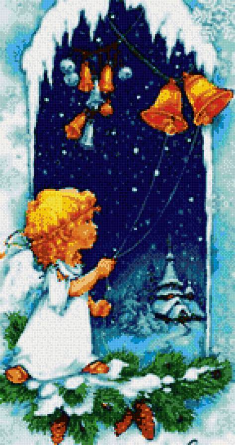 ангелок с колокольцами - предпросмотр