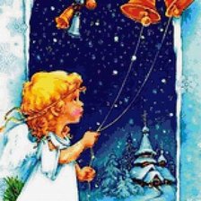 ангелок с колокольцами