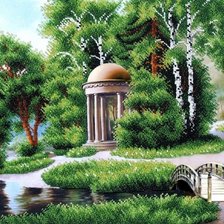 Схема вышивки «Природа»