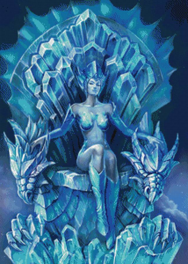 снежная королева - люди, женщина - предпросмотр