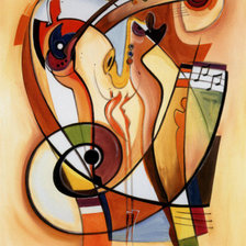 Схема вышивки «музыка 08»