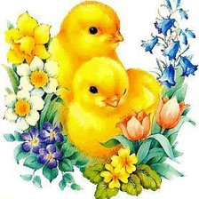 Схема вышивки «серия "птицы"»