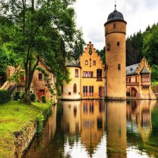 Схема вышивки «Замок 1»