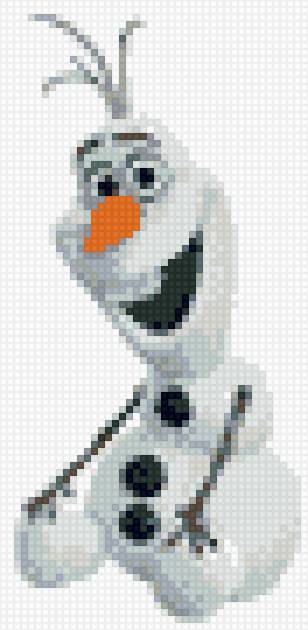 Снеговик Олаф - детский, снеговик, маленький, мультик - предпросмотр