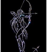 Схема вышивки «Стрелец»