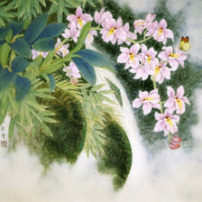 Схема вышивки «китайская живопись»