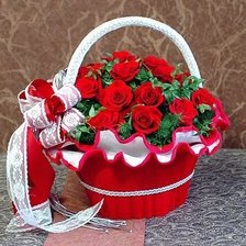 Схема вышивки «корзина»