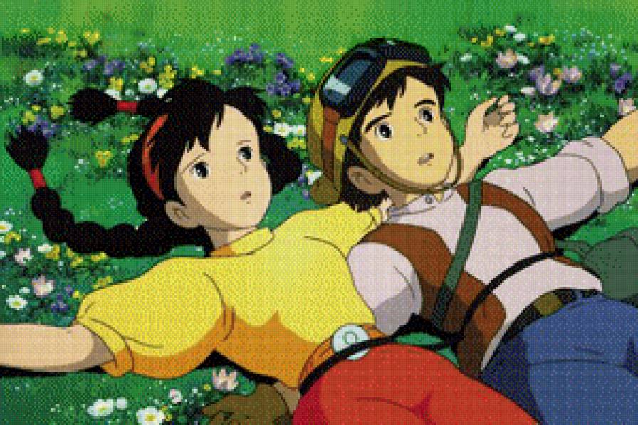 Пазу и Сита - миядзаки, лапута - предпросмотр