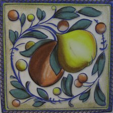 Схема вышивки «плитка на кухню»