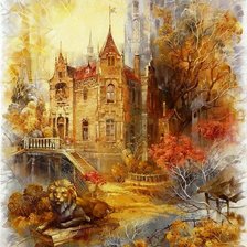 Схема вышивки «картина»