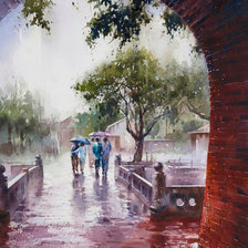 Схема вышивки «Пара»