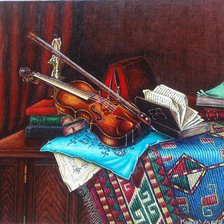 Схема вышивки «натюрморт»