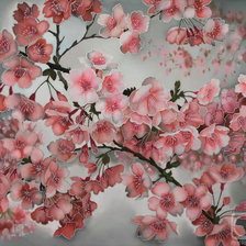 Схема вышивки «цветущая ветвь»