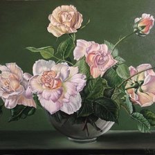 Схема вышивки «розы»