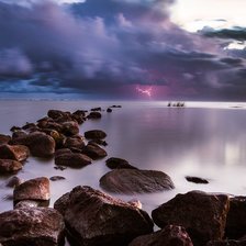 Схема вышивки «пейзаж»