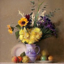 Схема вышивки «натюрморт»