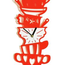 Схема вышивки «Часы»