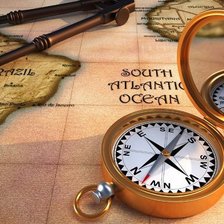 Схема вышивки «карта»