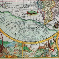 Схема вышивки «карта»