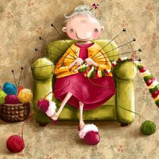 Схема вышивки «бабушка»