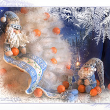 Схема вышивки «скоро новый год»