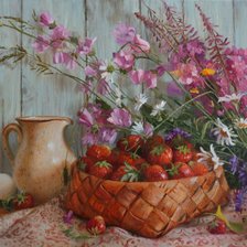 Схема вышивки «натюрморт»