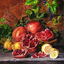 Схема вышивки «натюрморт»