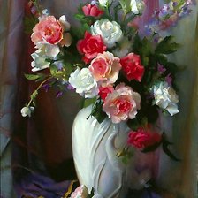 Схема вышивки «букет»