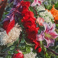 Схема вышивки «букет»