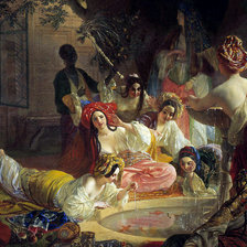 Схема вышивки «По картине художника»