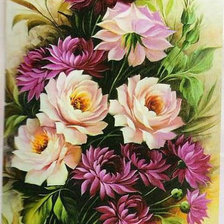 Схема вышивки «серия "цветы"»