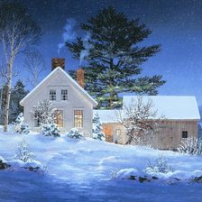 Зимний вечер