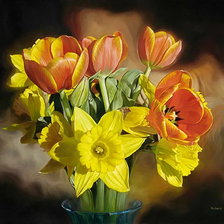 Схема вышивки «Букет»