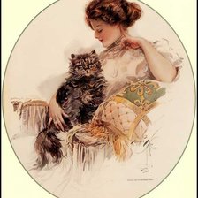 Схема вышивки «сеоия женщины»