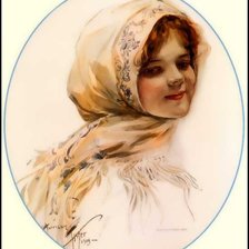 Схема вышивки «сеоия женщины»