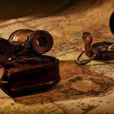 Схема вышивки «карта»