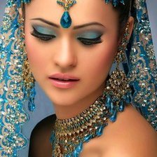 Схема вышивки «женский образ»