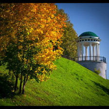 Схема вышивки «Золотая осень»