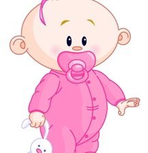 Схема вышивки «малыш»