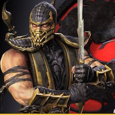 Схема вышивки «скорпион..»