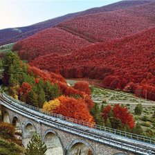 Схема вышивки «осень»