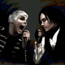 Схема вышивки «Джерард и Джаред»