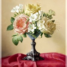 Схема вышивки «серия "букеты"»